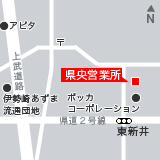高崎倉庫危険物倉庫 県央営業所Map