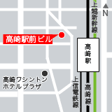 高崎倉庫高崎駅前ビルMap