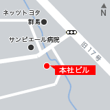 高崎倉庫本社Map